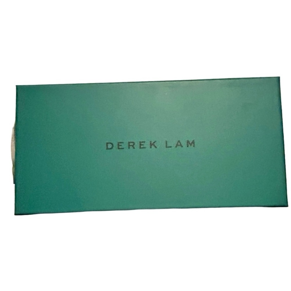 Derek Lam Sunglasses Rectangle Brown Forest Comes with Box Eyeglass Case Pouch - Picture 3 of 4